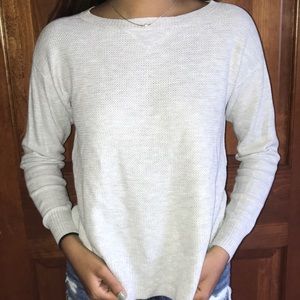 beige sweater
